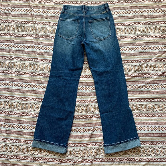 High Rise KanCan Button Fly Wide Leg Jeans - Picture 3 of 4